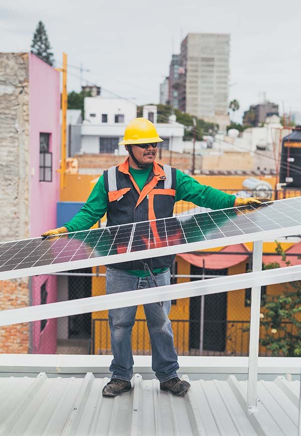 Roof Solar Installation